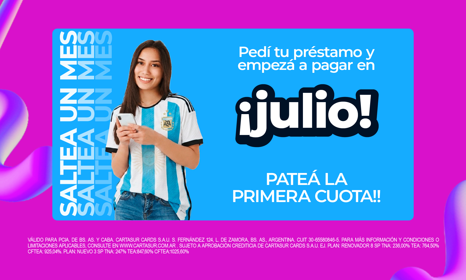 PROMOCION Saca tu prestamo hoy, empeza a pagar en JUNIO